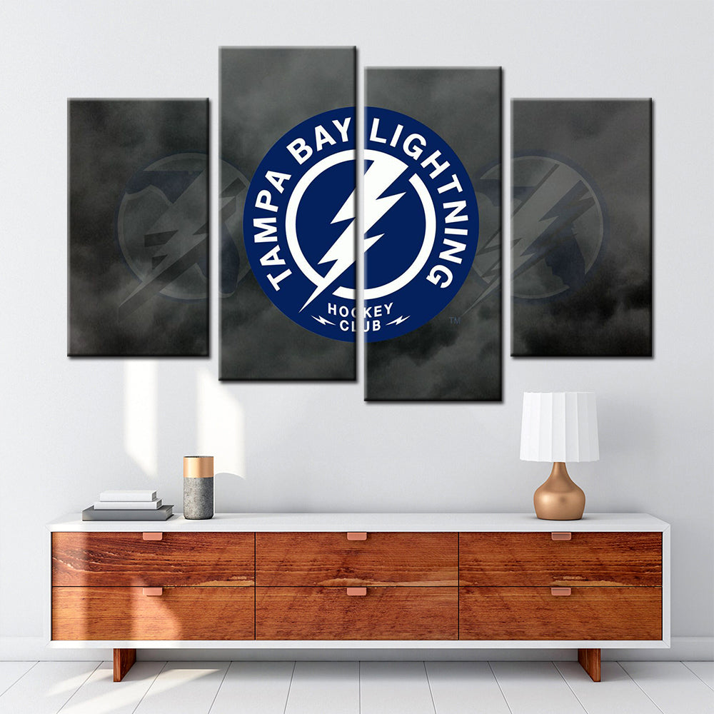 Ice Hockey Team Wall Art - IH5023 - Tampa Bay Lightning - Ice Hockey Team Poster - Ice Hockey Team Canvas