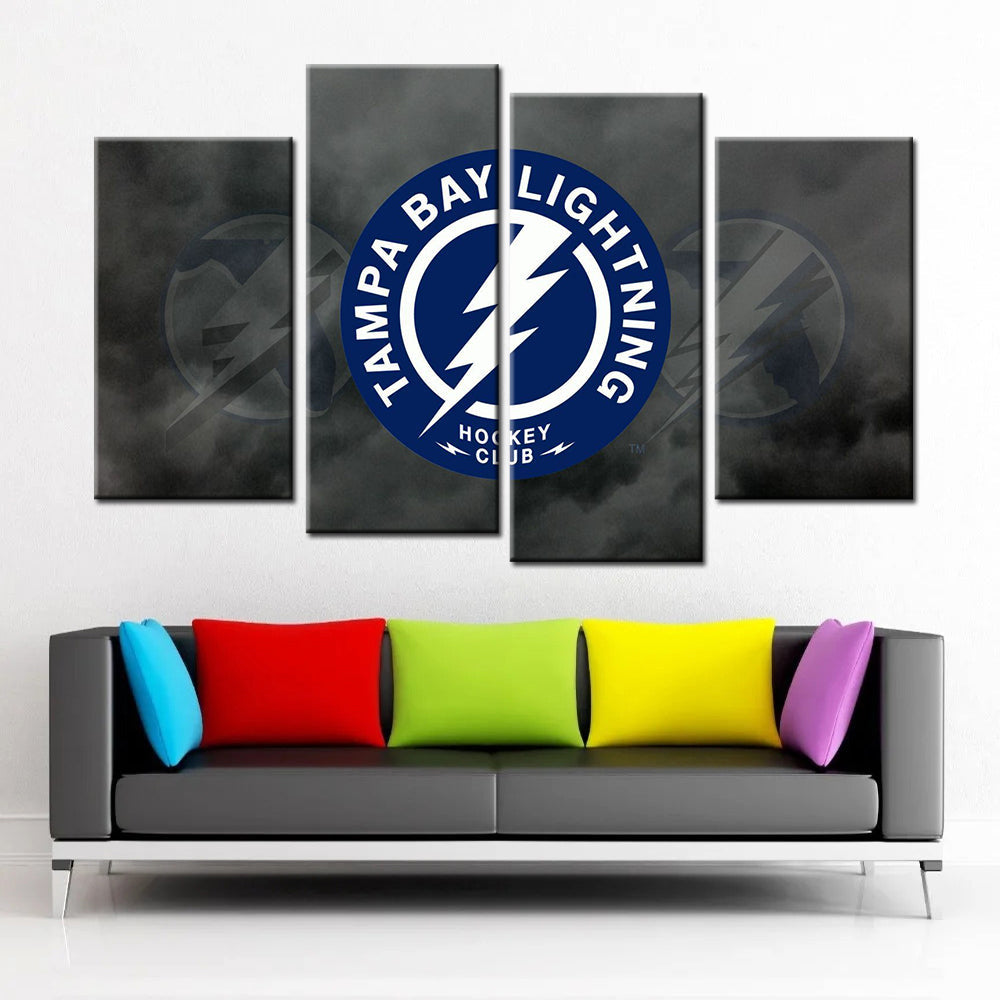 Ice Hockey Team Wall Art - IH5023 - Tampa Bay Lightning - Ice Hockey Team Poster - Ice Hockey Team Canvas