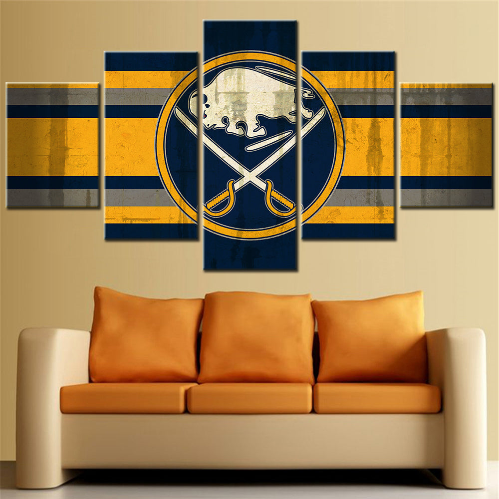 Ice Hockey Team Wall Art - IH5011 - Buffalo Sabres - Ice Hockey Team Poster - Ice Hockey Team Canvas
