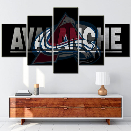 Ice Hockey Team Wall Art - IH5013 - Colorado Avalanche - Ice Hockey Team Poster - Ice Hockey Team Canvas