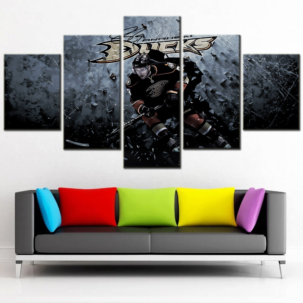 Ice Hockey Team Wall Art - IH5015 - Anaheim Ducks - Cam Fowler - Ice Hockey Team Poster - Ice Hockey Team Canvas