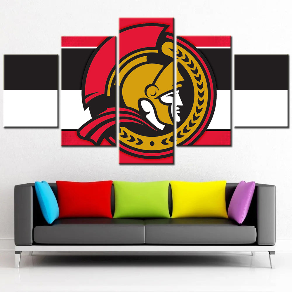 Ice Hockey Team Wall Art - IH5020 - Ottawa Senators - Ice Hockey Team Poster - Ice Hockey Team Canvas