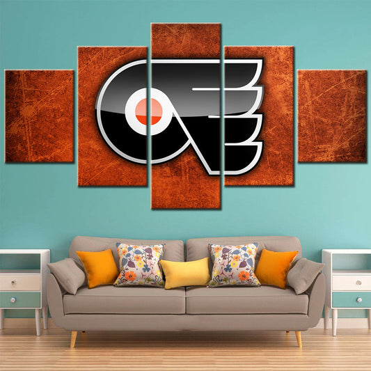 Ice Hockey Team Wall Art - IH5021 - Philadelphia Flyers - Ice Hockey Team Poster - Ice Hockey Team Canvas