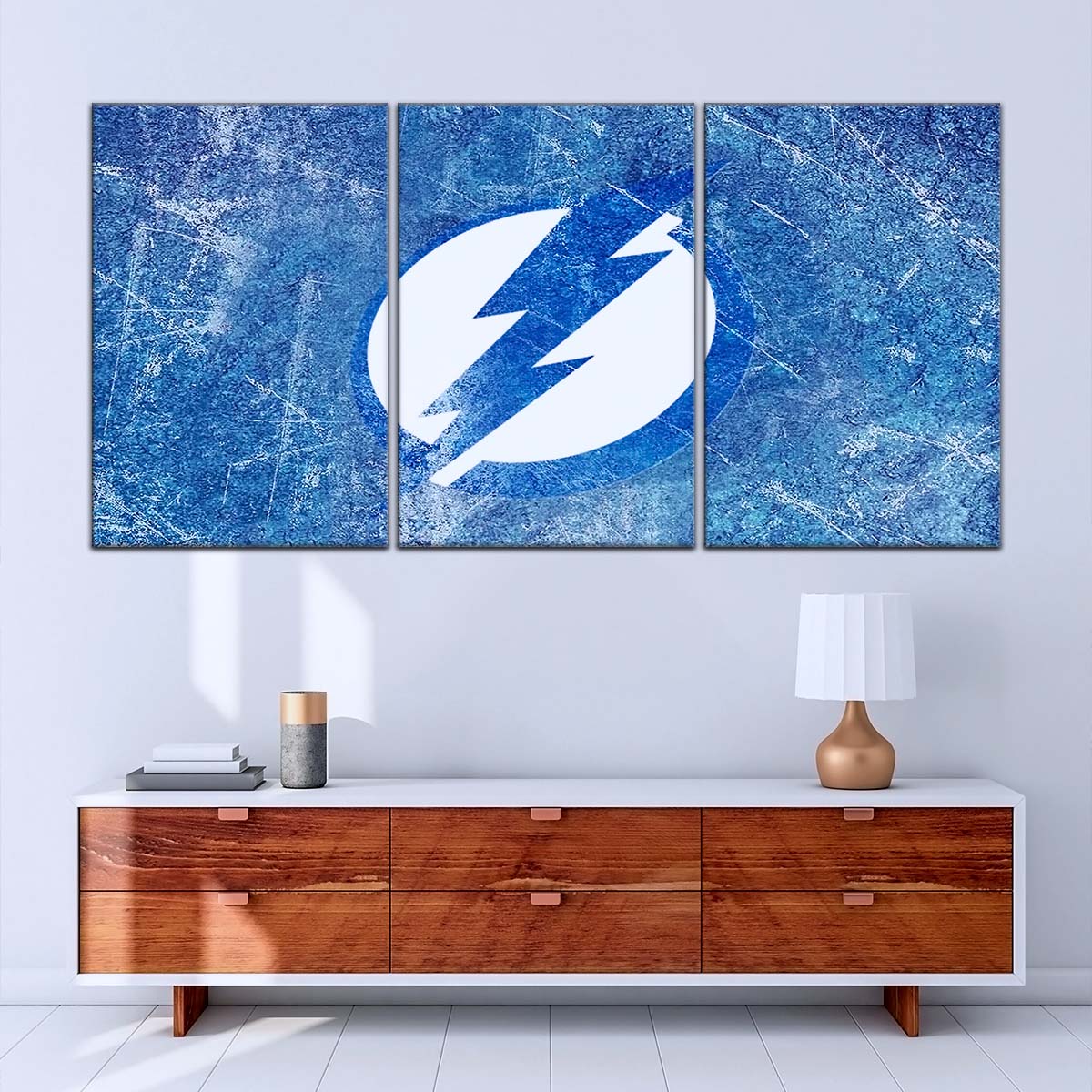 Ice Hockey Team Wall Art - IH5026 - Tampa Bay Lightning - Ice Hockey Team Poster - Ice Hockey Team Canvas