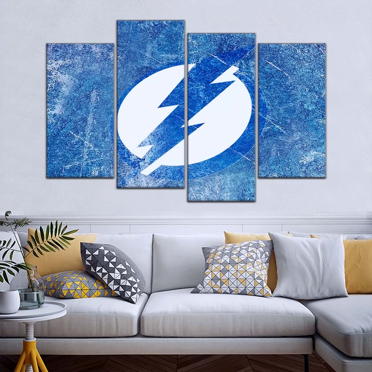 Ice Hockey Team Wall Art - IH5026 - Tampa Bay Lightning - Ice Hockey Team Poster - Ice Hockey Team Canvas