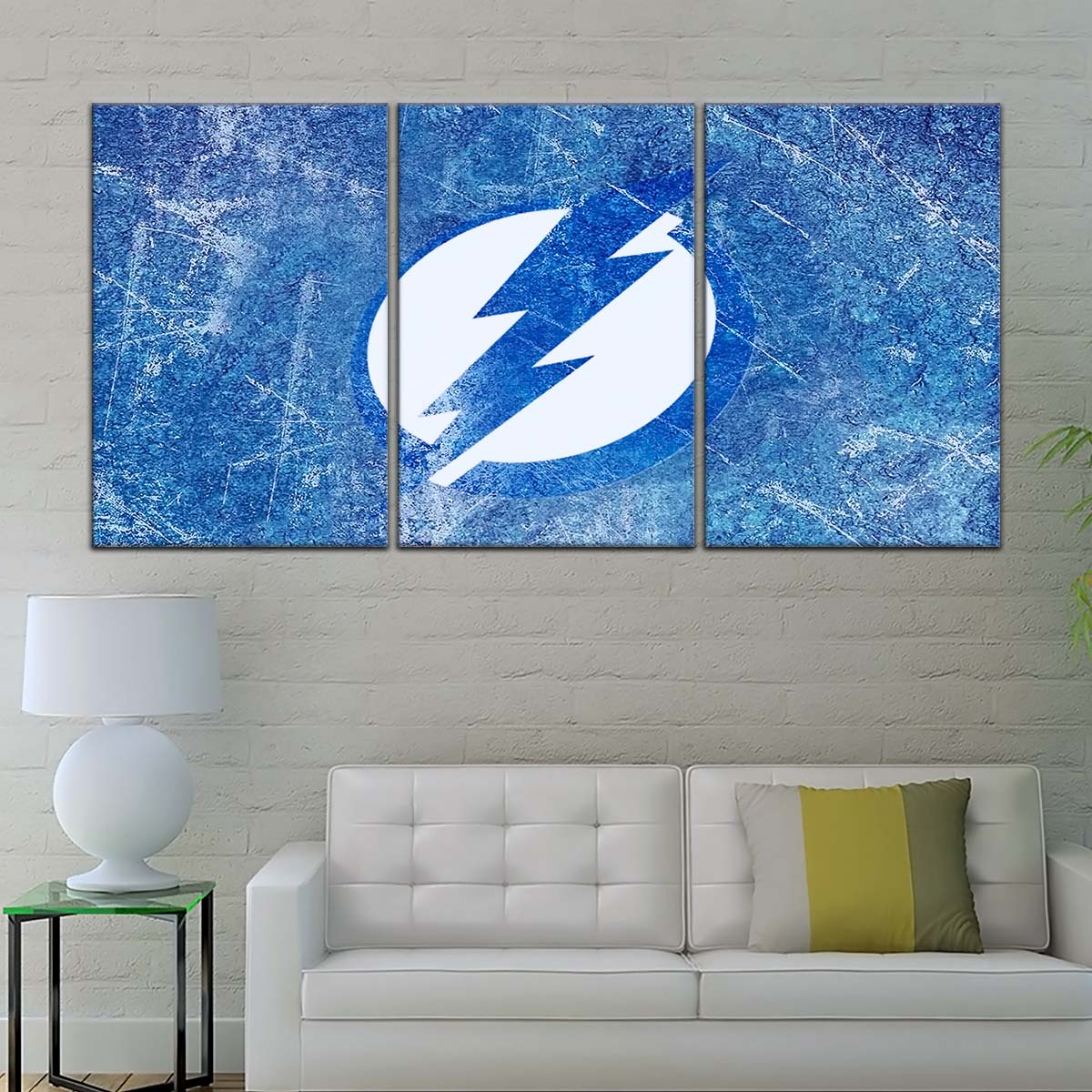 Ice Hockey Team Wall Art - IH5026 - Tampa Bay Lightning - Ice Hockey Team Poster - Ice Hockey Team Canvas