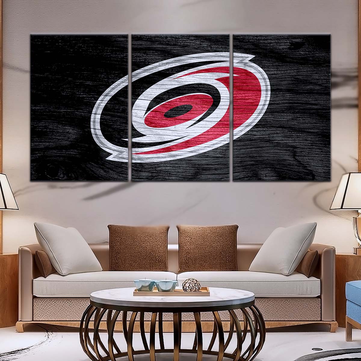 Ice Hockey Team Wall Art - IH5027 - Carolina Hurricanes - Ice Hockey Team Poster - Ice Hockey Team Canvas