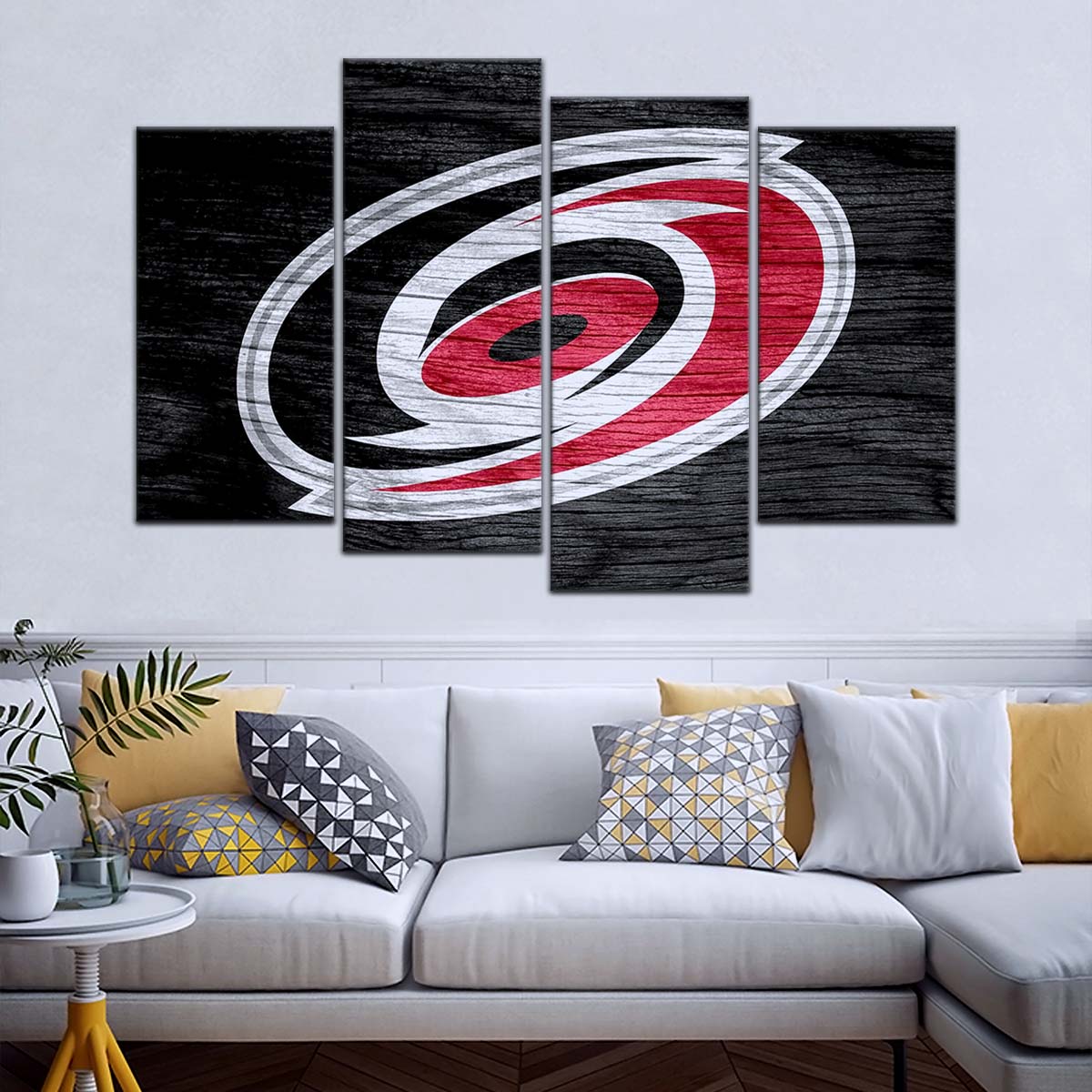 Ice Hockey Team Wall Art - IH5027 - Carolina Hurricanes - Ice Hockey Team Poster - Ice Hockey Team Canvas