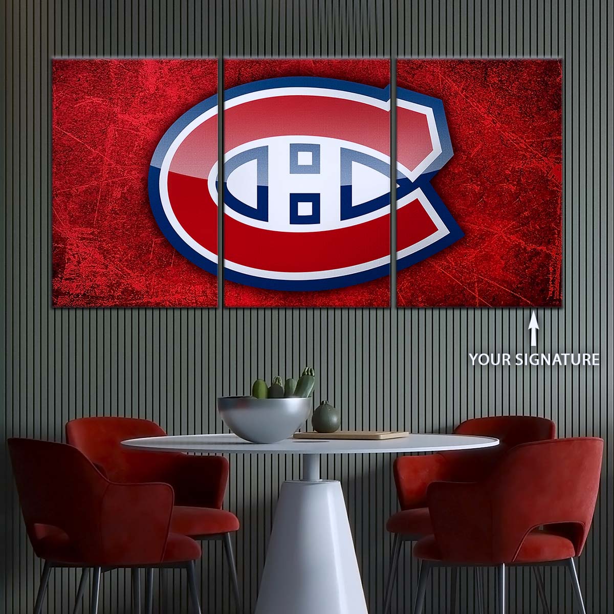 Ice Hockey Team Wall Art - IH5028 - Canadiens - Ice Hockey Team Poster - Ice Hockey Team Canvas