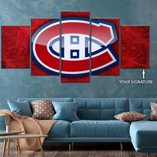 Ice Hockey Team Wall Art - IH5028 - Canadiens - Ice Hockey Team Poster - Ice Hockey Team Canvas