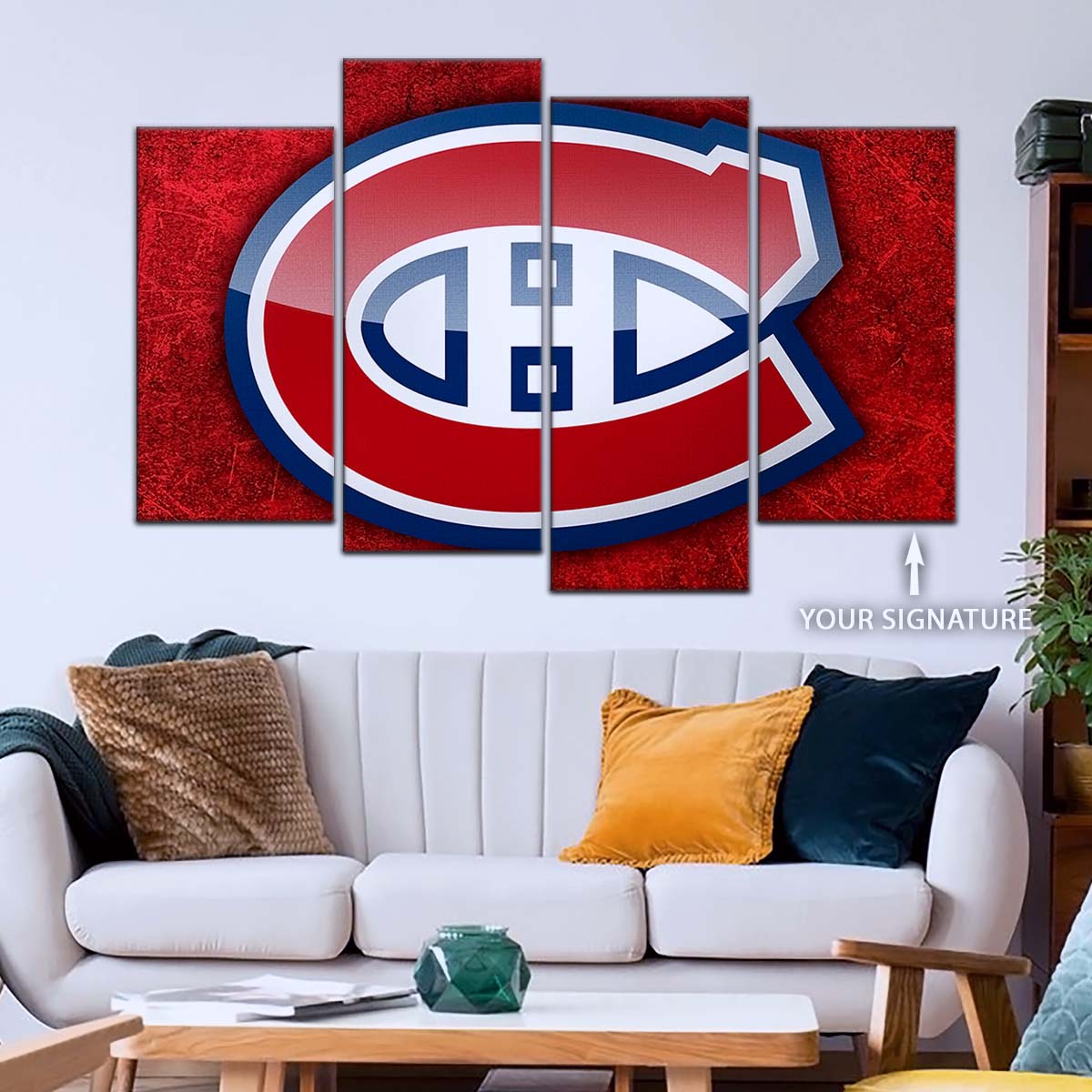 Ice Hockey Team Wall Art - IH5028 - Canadiens - Ice Hockey Team Poster - Ice Hockey Team Canvas