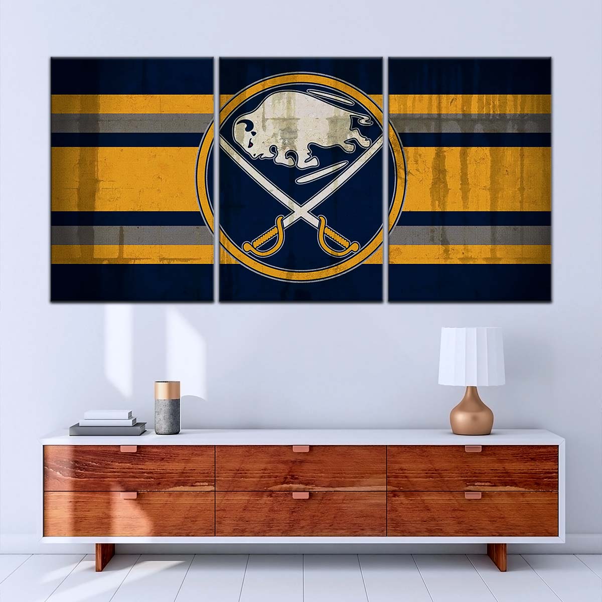 Ice Hockey Team Wall Art - IH5035 - Buffalo Sabres - Ice Hockey Team Poster - Ice Hockey Team Canvas