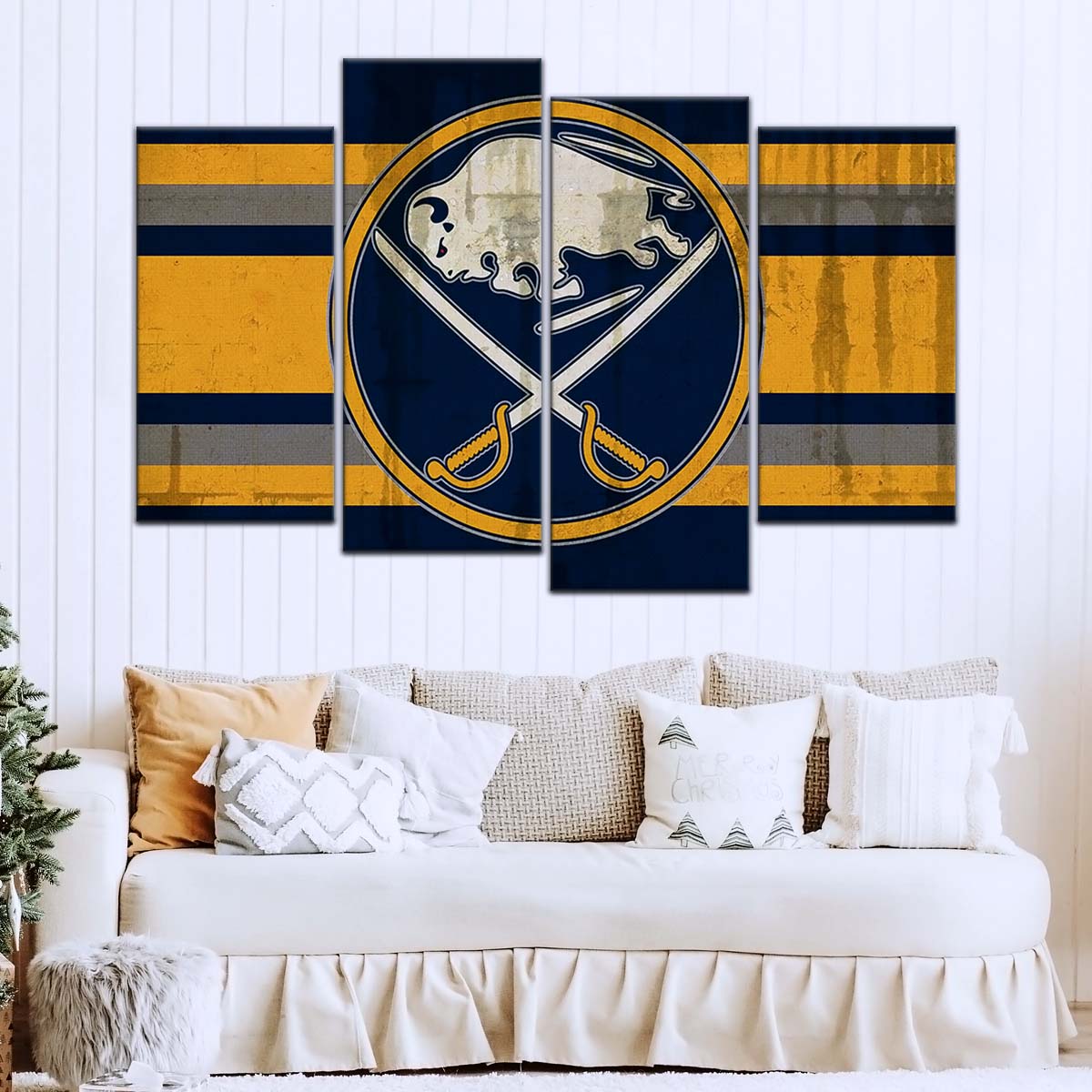 Ice Hockey Team Wall Art - IH5035 - Buffalo Sabres - Ice Hockey Team Poster - Ice Hockey Team Canvas