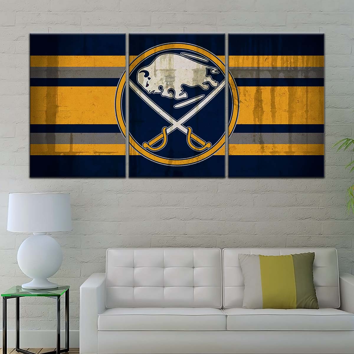 Ice Hockey Team Wall Art - IH5035 - Buffalo Sabres - Ice Hockey Team Poster - Ice Hockey Team Canvas