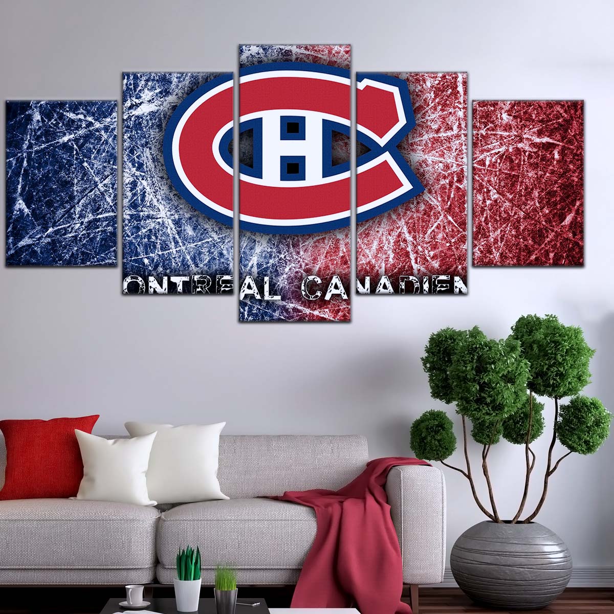 Ice Hockey Team Wall Art - IH5036 - Montreal Canadiens - Ice Hockey Team Poster - Ice Hockey Team Canvas
