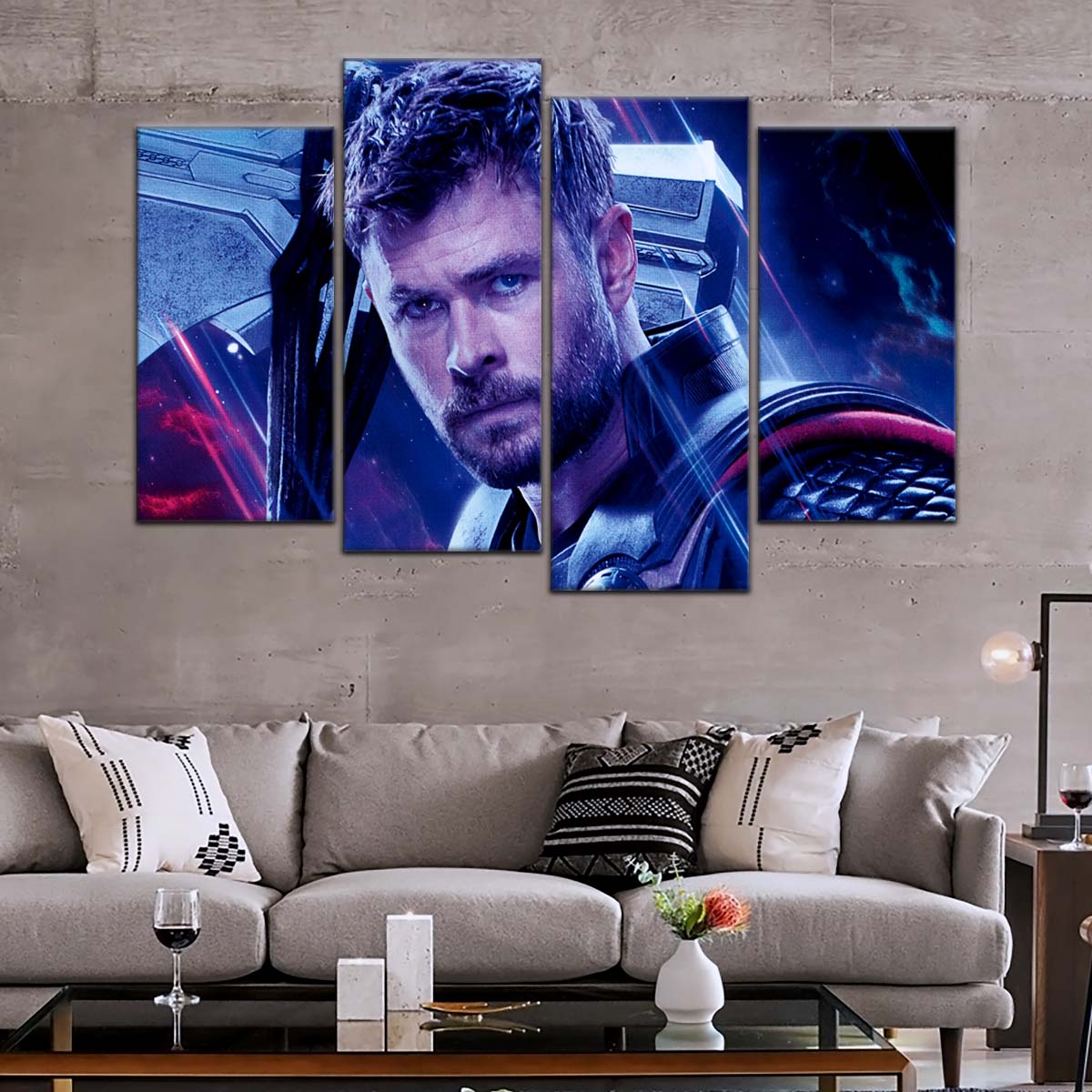 Marvel Wall Art - MCU5045 - Thor - Avengers EndGame - Marvel Cinematic Universe Poster - Marvel Cinematic Universe Canvas