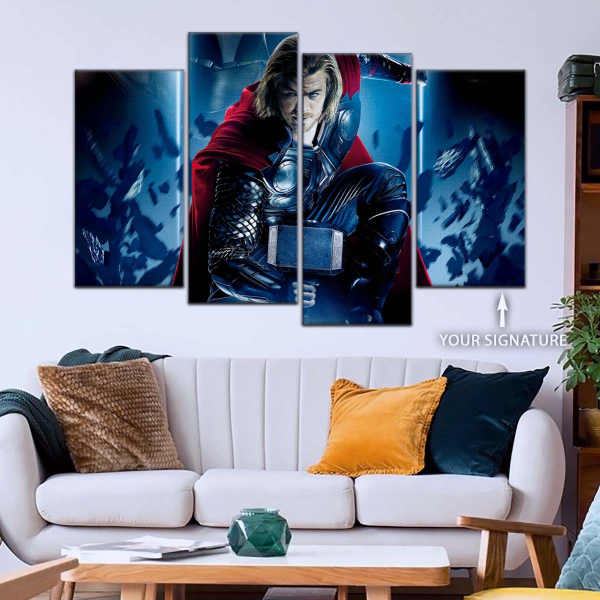Marvel Wall Art - MCU5046 - Thor - Marvel Cinematic Universe Poster - Marvel Cinematic Universe Canvas