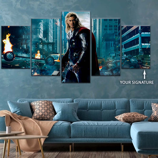 Marvel Wall Art - MCU5047 - Thor - Avengers - Marvel Cinematic Universe Poster - Marvel Cinematic Universe Canvas