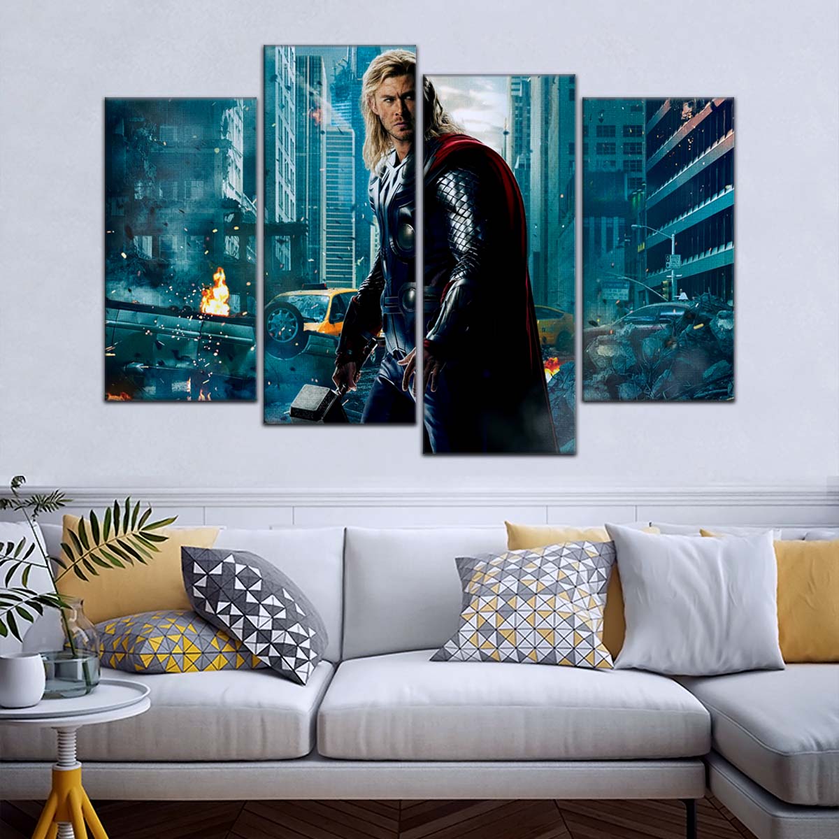 Marvel Wall Art - MCU5047 - Thor - Avengers - Marvel Cinematic Universe Poster - Marvel Cinematic Universe Canvas