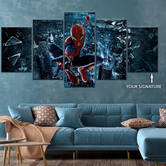 Marvel Wall Art - MCU5053 - The Amazing Spider-Man - Marvel Cinematic Universe Poster - Marvel Cinematic Universe Canvas