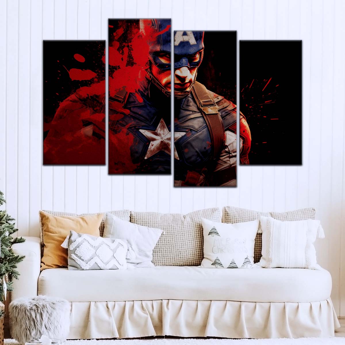 Marvel Wall Art - MCU5058 - Captain America - Marvel Cinematic Universe Poster - Marvel Cinematic Universe Canvas