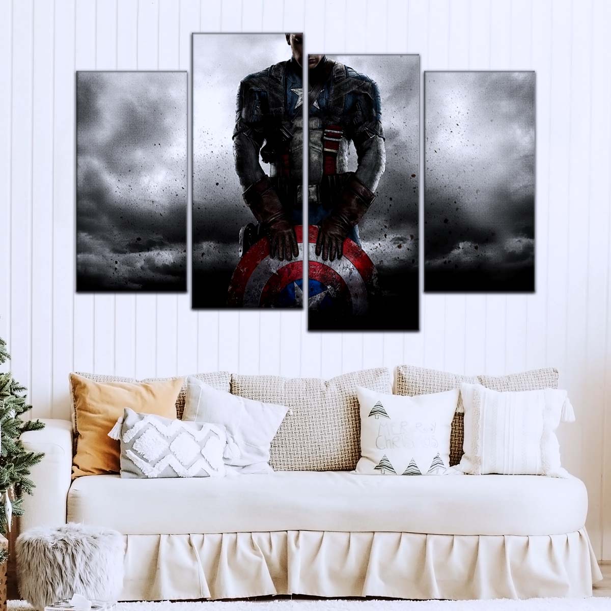 Marvel Wall Art - MCU5060 - Captain America - The First Avenger - Marvel Cinematic Universe Poster - Marvel Cinematic Universe Canvas
