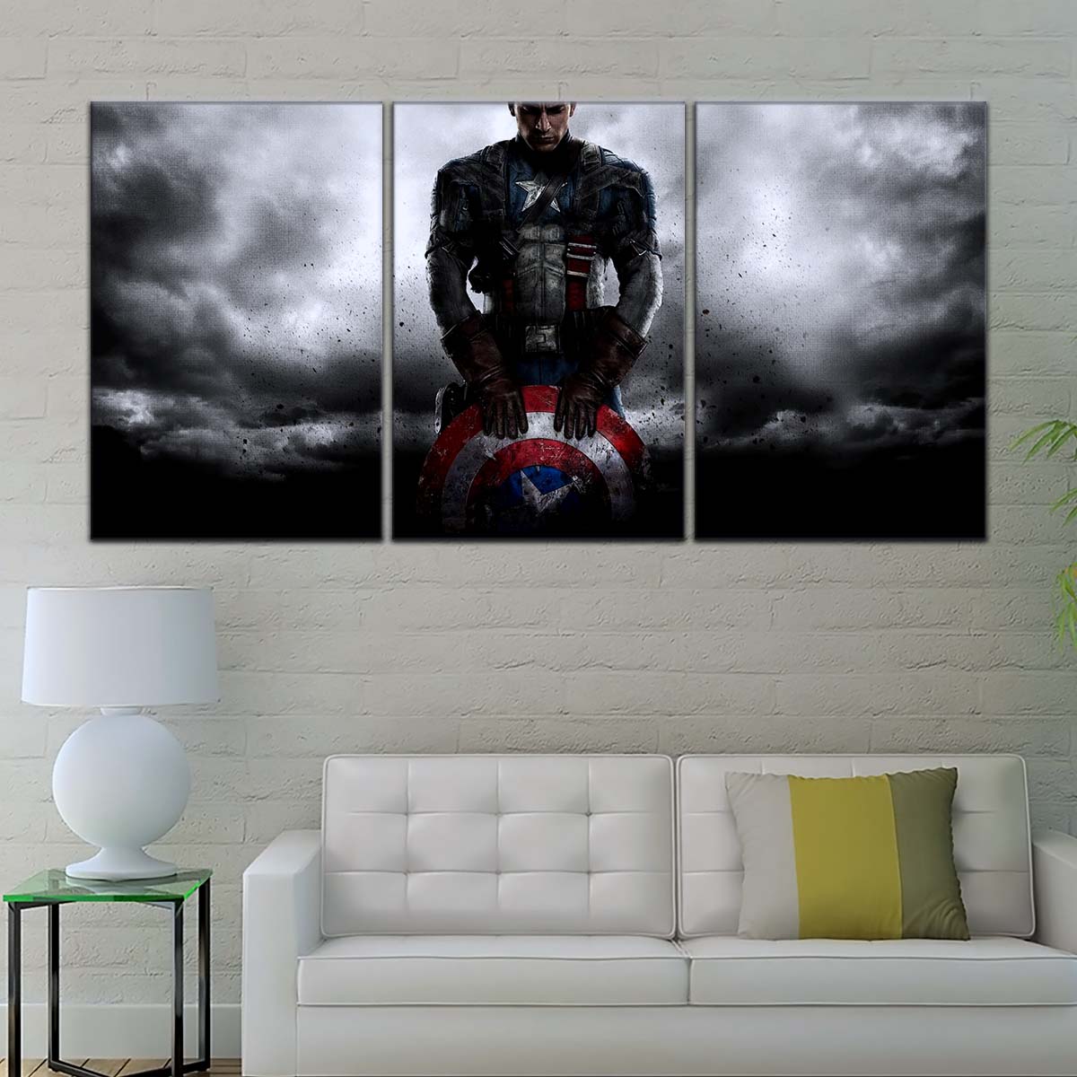 Marvel Wall Art - MCU5060 - Captain America - The First Avenger - Marvel Cinematic Universe Poster - Marvel Cinematic Universe Canvas