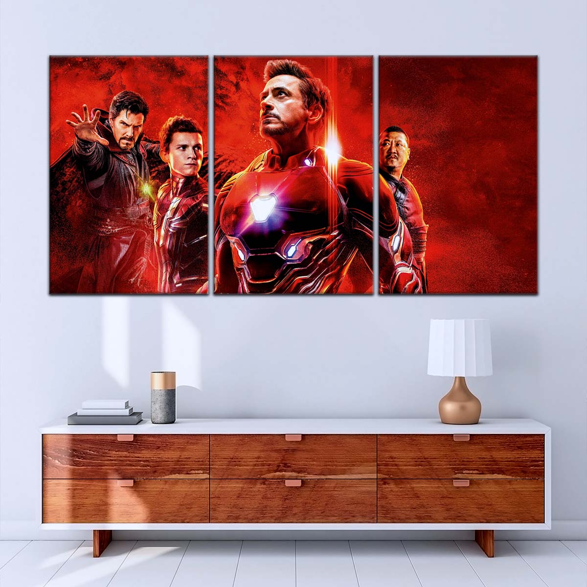 Marvel Wall Art - MCU5063 - Doctor Strange - Spider Man - Iron Man - Benedict Wong - Avengers Infinity War - Marvel Cinematic Universe Poster - Marvel Cinematic Universe Canvas