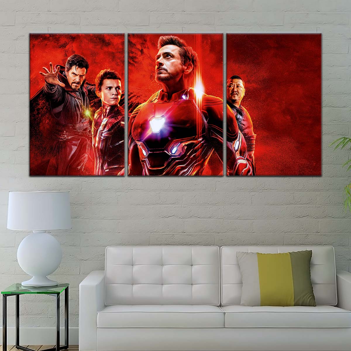 Marvel Wall Art - MCU5063 - Doctor Strange - Spider Man - Iron Man - Benedict Wong - Avengers Infinity War - Marvel Cinematic Universe Poster - Marvel Cinematic Universe Canvas
