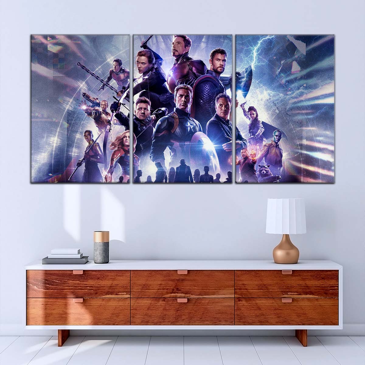 Marvel Wall Art - MCU5064 - Clint Barton - Hulk - Captain America - Thor - Black Widow - Iron Man - Ant-Man - Avengers Endgame - Marvel Cinematic Universe Poster - Marvel Cinematic Universe Canvas