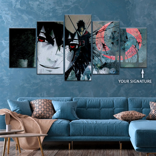 Naruto Canvas Wall Art - NA5057 - Sasuke Uchiha