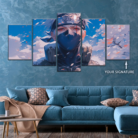 Naruto Canvas Wall Art - NA5077 - Kakashi Hatake Sharingan