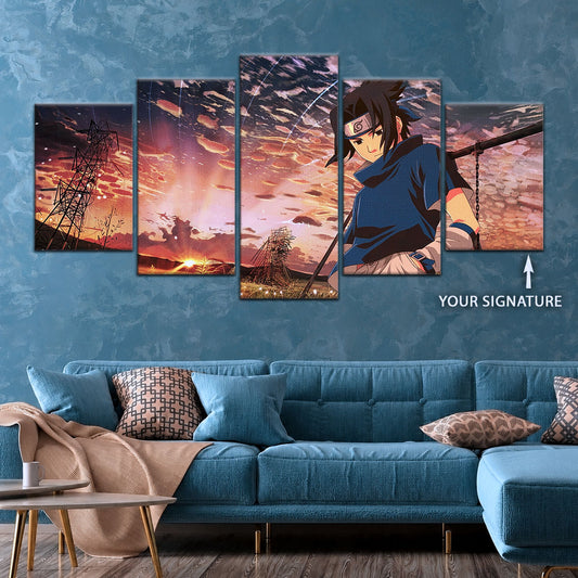 Naruto Canvas Wall Art - NA5094 - Sasuke Uchiha