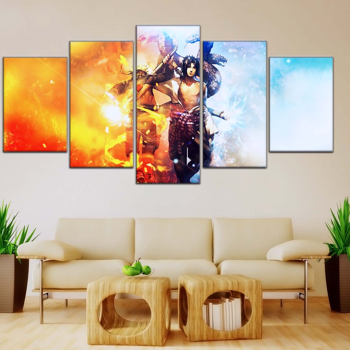 Naruto Wall Art - NA5008 - Naruto Uzumaki - Sasuke Uchiha - Naruto Poster - Naruto Canvas