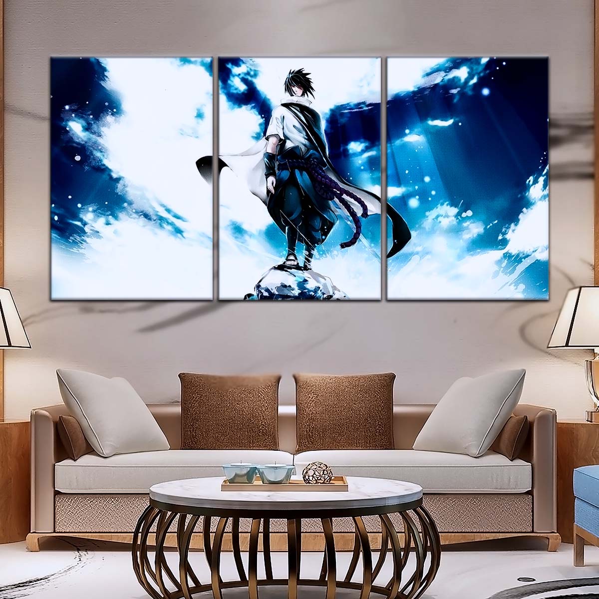 Naruto Wall Art - NA5048 - Sasuke Uchiha - Epic Anime Art - Naruto Poster - Naruto Canvas