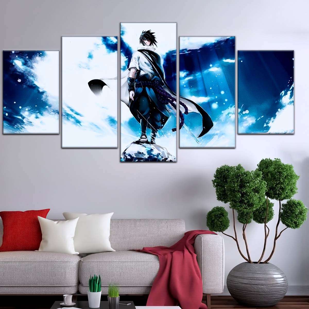 Naruto Wall Art - NA5048 - Sasuke Uchiha - Epic Anime Art - Naruto Poster - Naruto Canvas