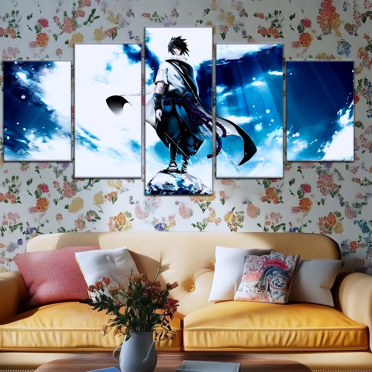 Naruto Wall Art - NA5048 - Sasuke Uchiha - Epic Anime Art - Naruto Poster - Naruto Canvas