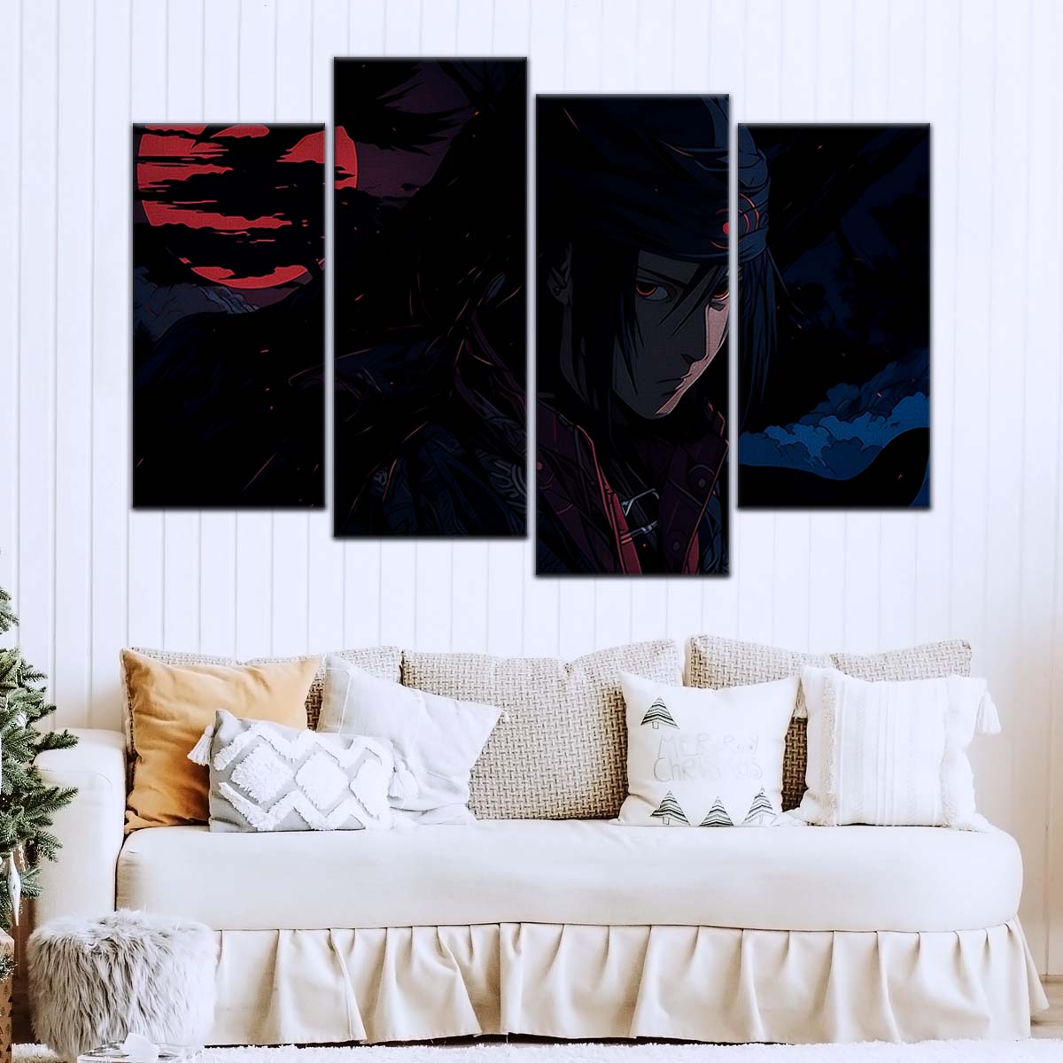 Naruto Wall Art - NA5049 - Sasuke Uchiha Nightfall - Naruto Poster - Naruto Canvas