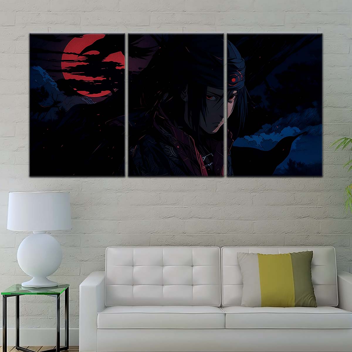 Naruto Wall Art - NA5049 - Sasuke Uchiha Nightfall - Naruto Poster - Naruto Canvas