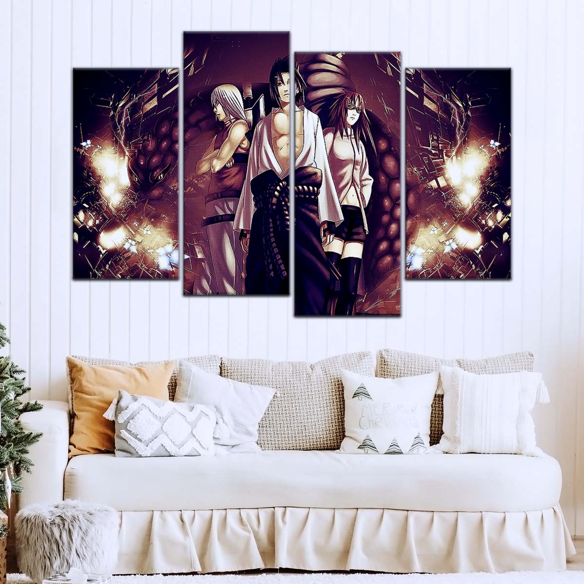 Naruto Wall Art - NA5054 - Suigetsu Hōzuki Karin - Sasuke Uchiha - Naruto Poster - Naruto Canvas