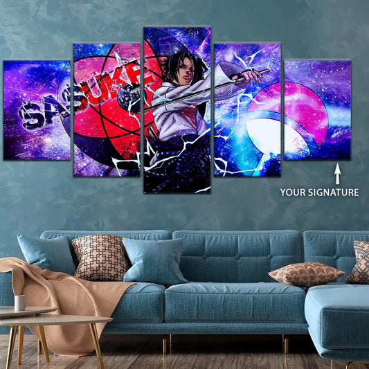 Naruto Wall Art - NA5058 - Epic Sasuke Uchiha - Naruto Power Unleashed - Naruto Poster - Naruto Canvas