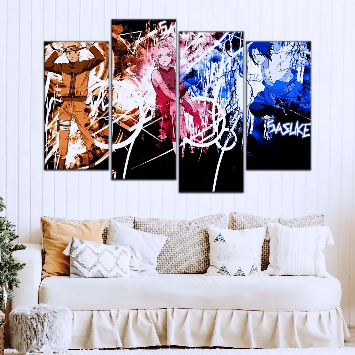 Naruto Wall Art - NA5060 - Sakura Haruno - Naruto Uzumaki - Sasuke Uchiha - Naruto Poster - Naruto Canvas