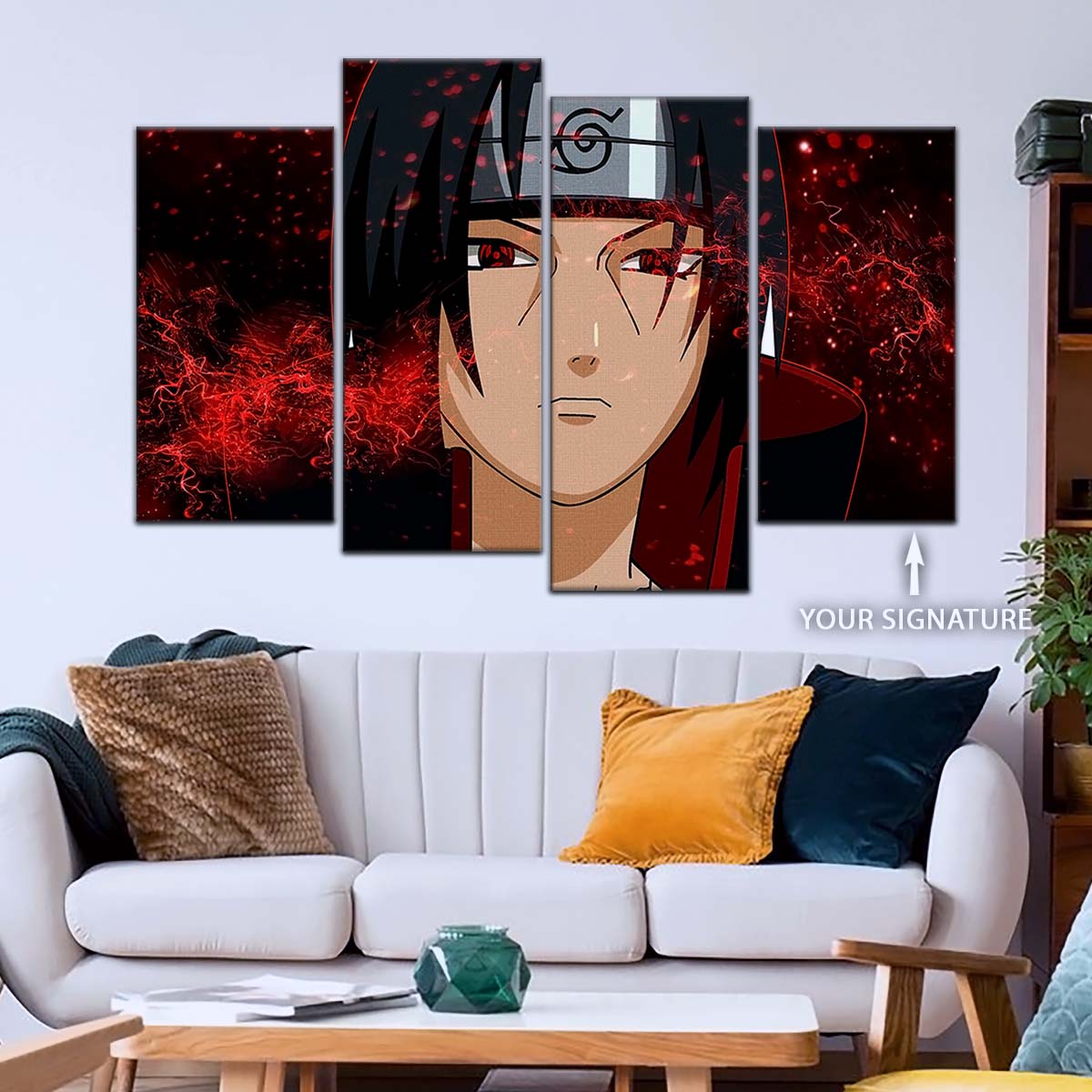 Naruto Wall Art - NA5068 - Itachi Uchiha - Naruto Poster - Naruto Canvas