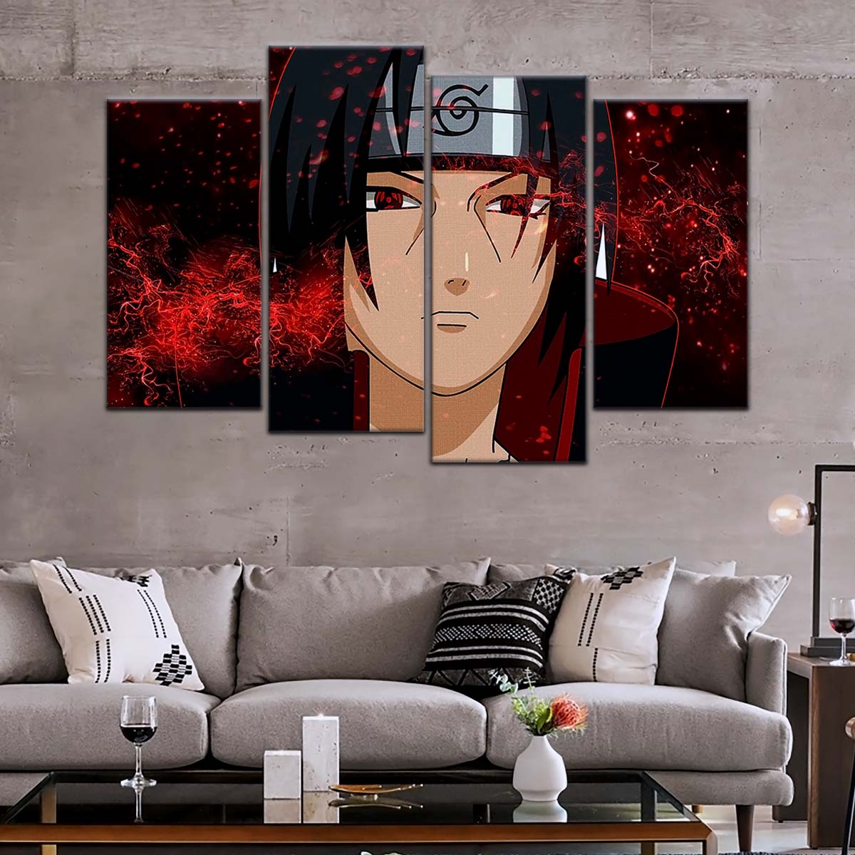 Naruto Wall Art - NA5068 - Itachi Uchiha - Naruto Poster - Naruto Canvas