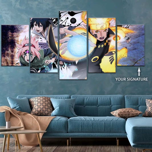 Naruto Wall Art - NA5022 - Sakura Haruno - Naruto Uzumaki - Sasuke Uchiha - Naruto Poster - Naruto Canvas