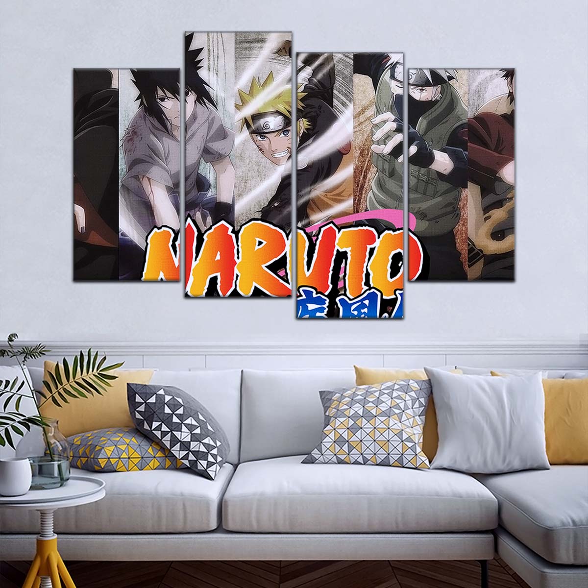 Naruto Wall Art - NA5027 - Naruto Uzumaki - Sasuke Uchiha - Kakashi Hatake - Itachi Uchiha - Naruto Poster - Naruto Canvas