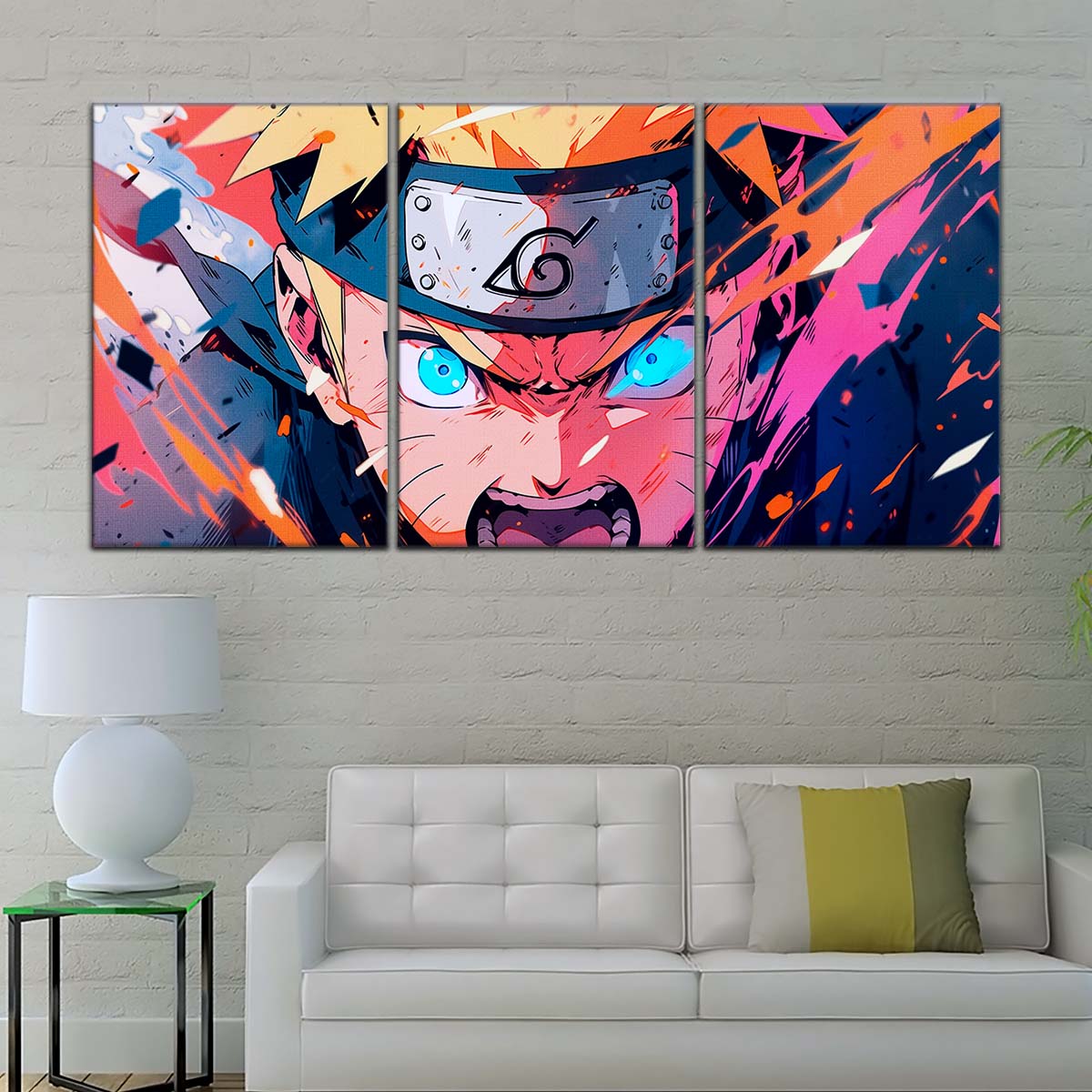 Naruto Wall Art - NA5040 - Naruto Uzumaki - Dynamic Ninja Power Display - Naruto Poster - Naruto Canvas