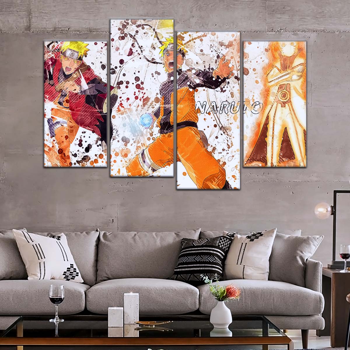 Naruto Wall Art - NA5041 - Naruto Uzumaki - Naruto Poster - Naruto Canvas