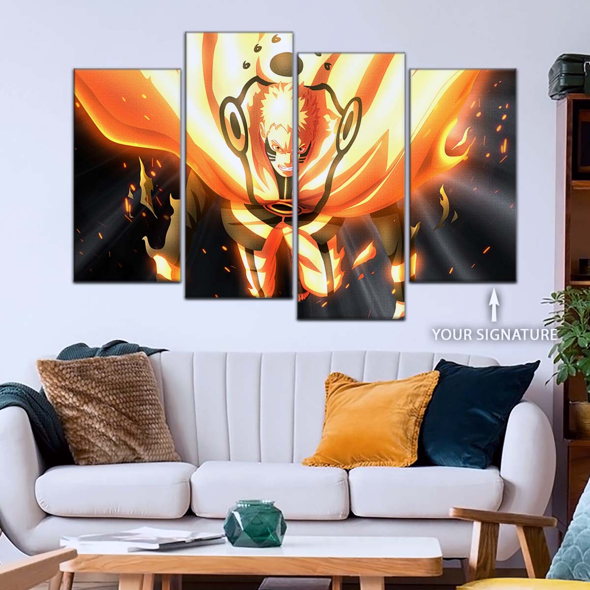 Naruto Wall Art - NA5044 - Naruto Uzumaki Blaze - Naruto Poster - Naruto Canvas