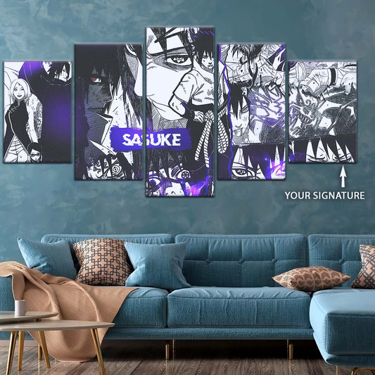 Naruto Wall Art - NA5045 - Sasuke Uchiha - Naruto Poster - Naruto Canvas